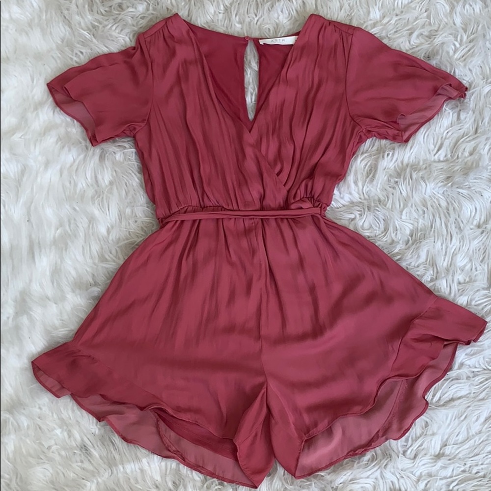 Pink romper that I wore to my homecoming!